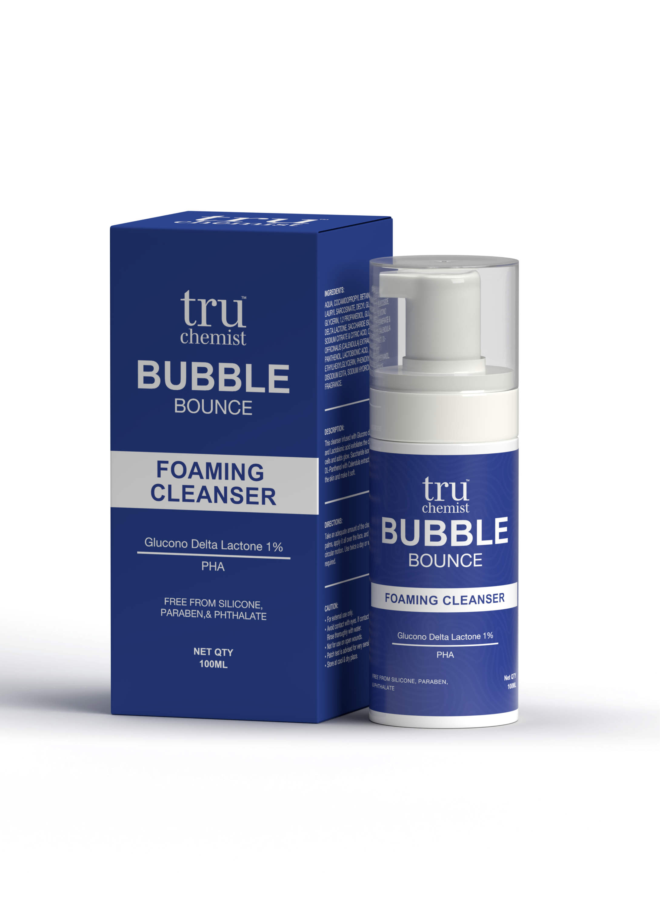 Tru Chemist Bubble Bounce Foaming Cleanser